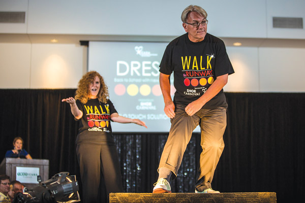 Shoe Carnival & Vanderburgh County CASA, Walk the Runway