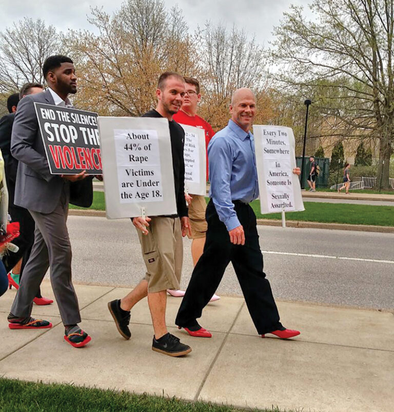 Albion Fellows Bacon Center Walk a  Mile In Her Shoes