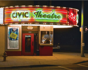 Civic Theatre sign