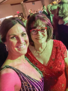 Real estate is hardly the only thing that defines Janice Miller. She's pictured here with Laurel Meny, executive director of the Warrick Parks Foundation, at the Warrick Parks Foundation Parks & Trails Gala. Photo provided by Laurel Meny