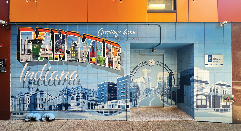 Self.e Allley mural photo by Brodie Curtsinger.