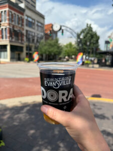 Photo provided by Adam Trinkel, executive director of the Downtown Evansville Economic Improvement District