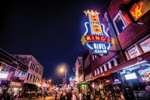 Photo of Beale Street in Memphis, Tennessee, by Craig Thompson