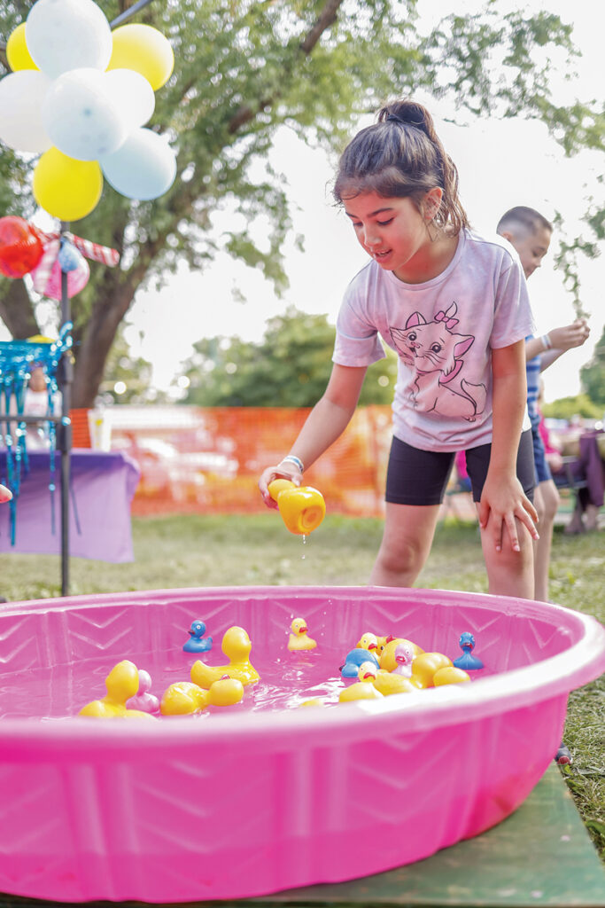 Photo of Rayelle Milan at the Holy Rosary Summer Social on May 31, 2025, by Brodie Curtsinger