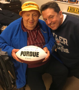 Photo of Mickey and Alex Kor provided by Alex Kor