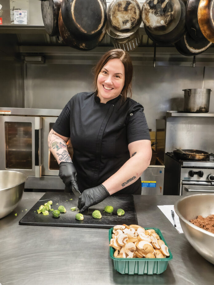 Dani Schiffer cooks up a meal of Dishes By Dani