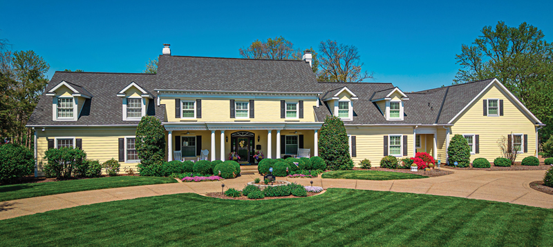 Photo of a French Country home on Washington Avenue