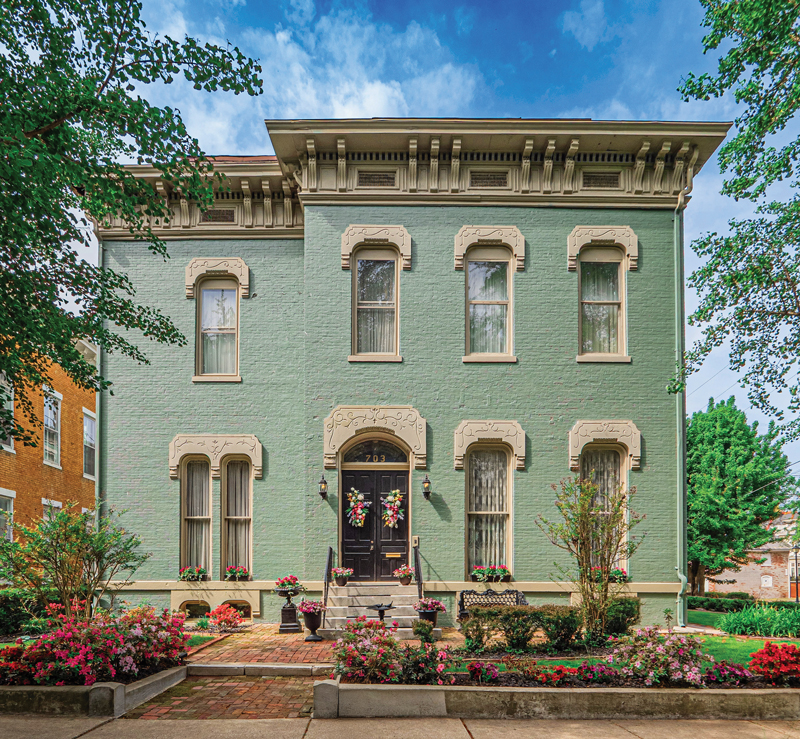 Photo of an Italianate home on Southeast Second Street