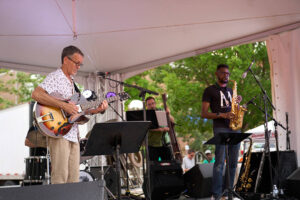 Photo from 2024 Jazz Fest by Tim Jagielo, WNIN