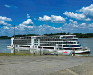Viking cruise ship photo provided by the Henderson Tourist Commission