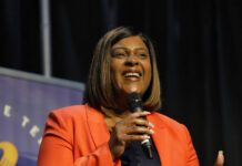 On the Calendar Mayor Stephanie Terry speaking for the 2025 State of the City address by Brodie Curtsinger