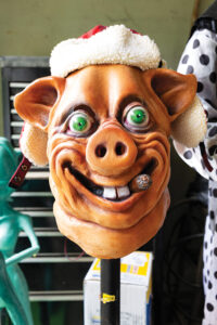 scary pig mask